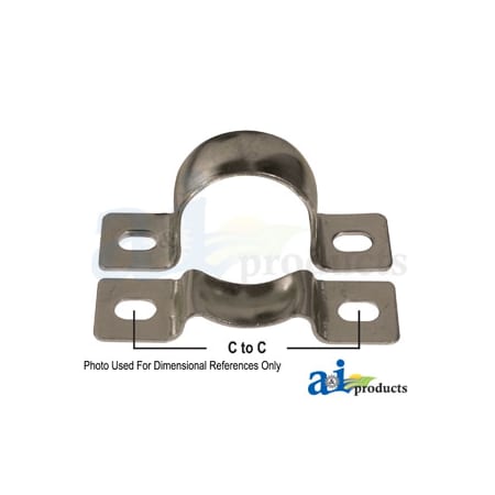 A & I Products Pillow Block, Pressed Steel 6" x6" x1" A-PB52-I